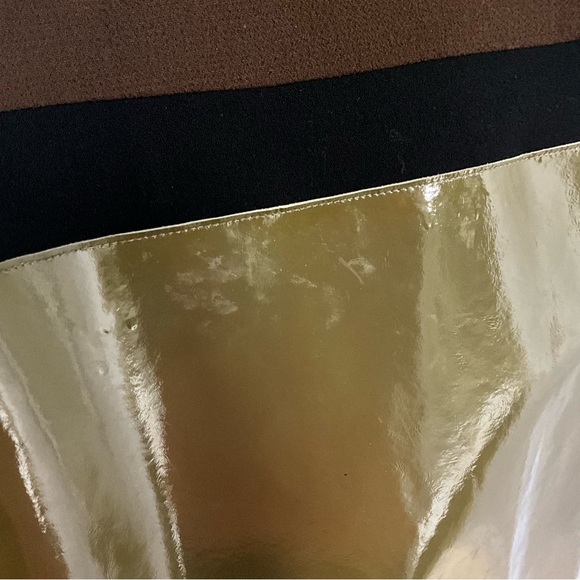 TER ET BANTINE Brown and Green Dress - Size M - Picture 9 of 9